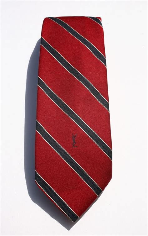 ysl tie red|ysl tie clip.